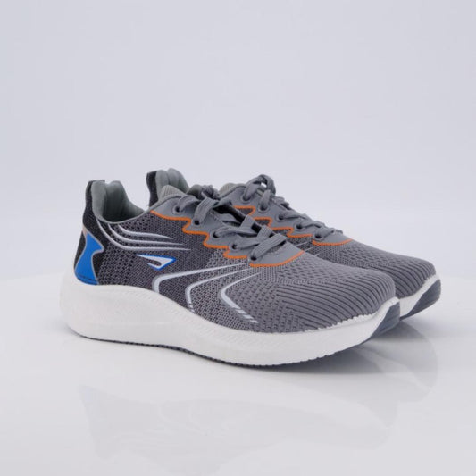 Grey Comfort Sports Gripper Shoes