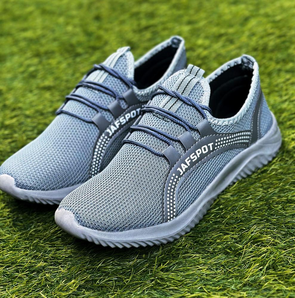 Grey Breathable Sneakers