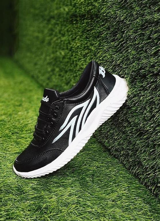 Black Athletic Running Sneakers